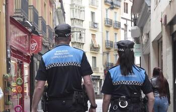 Dos detenidos por agresión a Policía Municipal de Pamplona