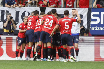 Rubén García da la primera victoria en liga a Osasuna