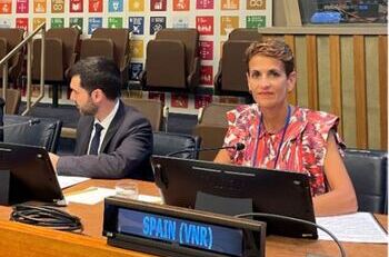 Chivite destaca en la ONU el compromiso en sostenibilidad