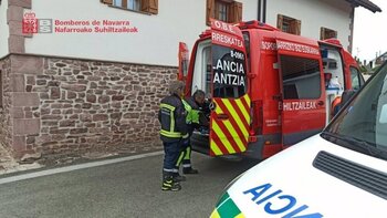 Rescatado un senderista de 73 años en Araongo Harria