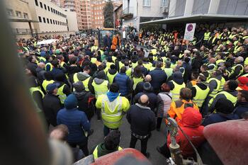 Los agricultores recorrerán a pie este jueves Pamplona