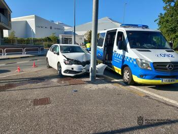 Un herido leve en 18 accidentes de tráfico en Pamplona