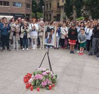 Pamplona recuerda a Nagore Laffage 16 años después
