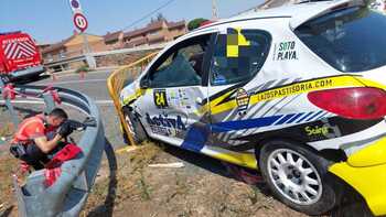 7 traslados por un atropello múltiple en un rally en Fitero