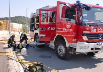 Extinguido un incendio en una vivienda de Zizur Mayor