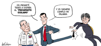 El presidente exiliado