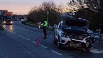 Un choque frontal en San Adrián deja dos heridos leves