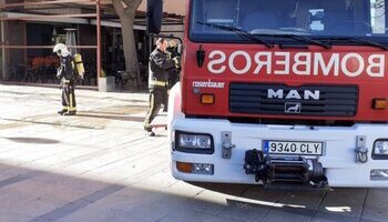 Se incendia la cocina de un restaurante en Pamplona