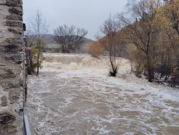 Pamplona pide retirar los vehículos de las zonas inundables