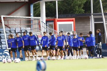 Osasuna sigue trabajando para su próximo compromiso liguero