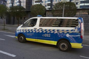 Dos policías heridos en una intervención en Pamplona