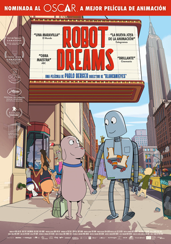 Apoyo navarro a la candidatura 'Robot Dreams' en los Oscar
