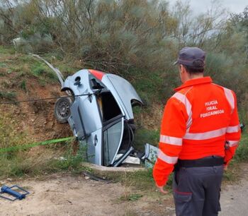 Un muerto en un accidente de tráfico en la NA-134, en Azagra