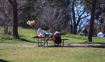 Ascenso notable de las temperaturas máximas en Navarra