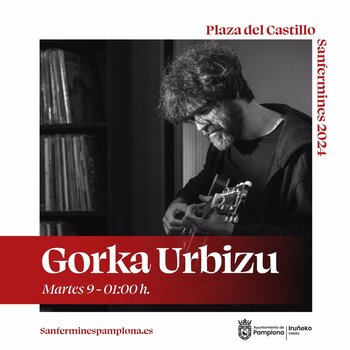 Gorka Urbizu debuta en solitario en los Sanfermines