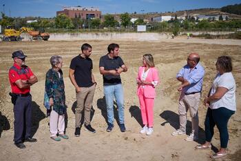 Empiezan las obras del nuevo Parque de Bomberos de Tafalla