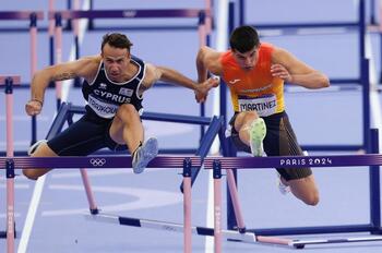 Asier Martínez no logra el pase a la final del 110m vallas