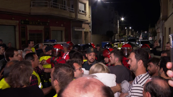 Pamplona condena la agresión a Chivite en Cabanillas