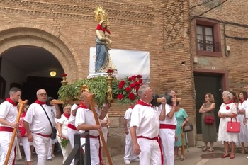 Ablitas honra a la Virgen del Rosario