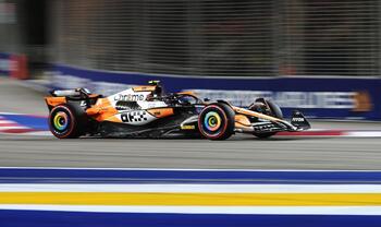 Norris doblega a Verstappen por la pole en Singapur