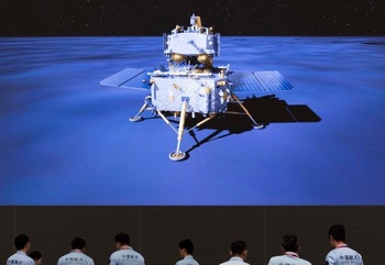 Una sonda china recoge muestras de la cara oculta de la Luna