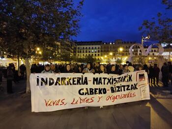 Navarra muestra su compromiso contra la violencia machista