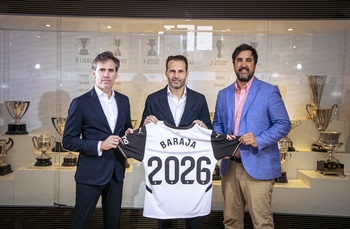 El Valencia y Baraja amplían su contrato hasta 2026