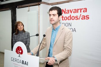 Javier Ollo tomará posesión como parlamentario de Geroa Bai