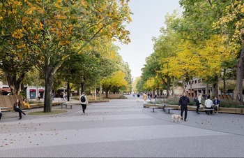 Así quedará definitivamente el nuevo Paseo de Sarasate