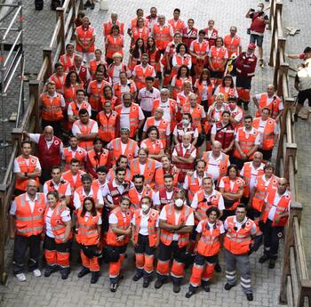 Cruz Roja cubrirá Sanfermines con 385 voluntarios