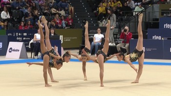 El Navarra Arena, epicentro de la Gimnasia Rítmica