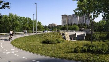 Un nuevo puente sobre el Arga unirá Landaben con Barañáin