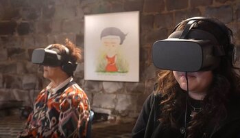 La tinta de Silvia Sánchez dibuja la realidad virtual