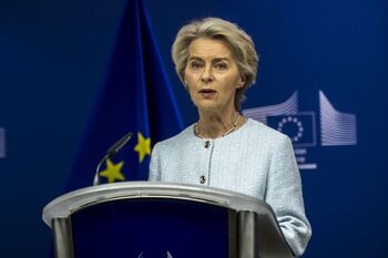 Von der Leyen culpa a Hamás del sufrimiento de Palestina