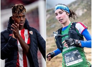 Nico Williams y Naiara Irigoyen, deportistas del año