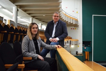 Andrea Lusarreta, primera presidenta de pelota en Navarra